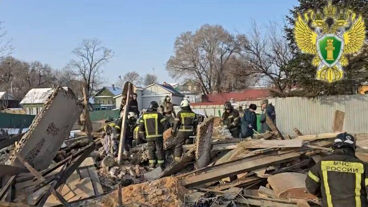 Взрыв бытового газа в Уссурийске
