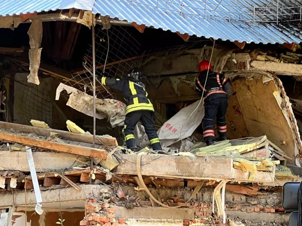 Взрыв бытового газа под Новосибирском