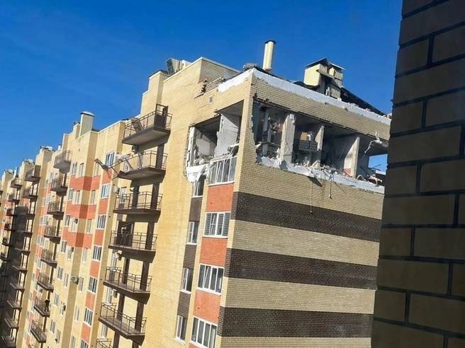 Взрыв газа в Ставрополе