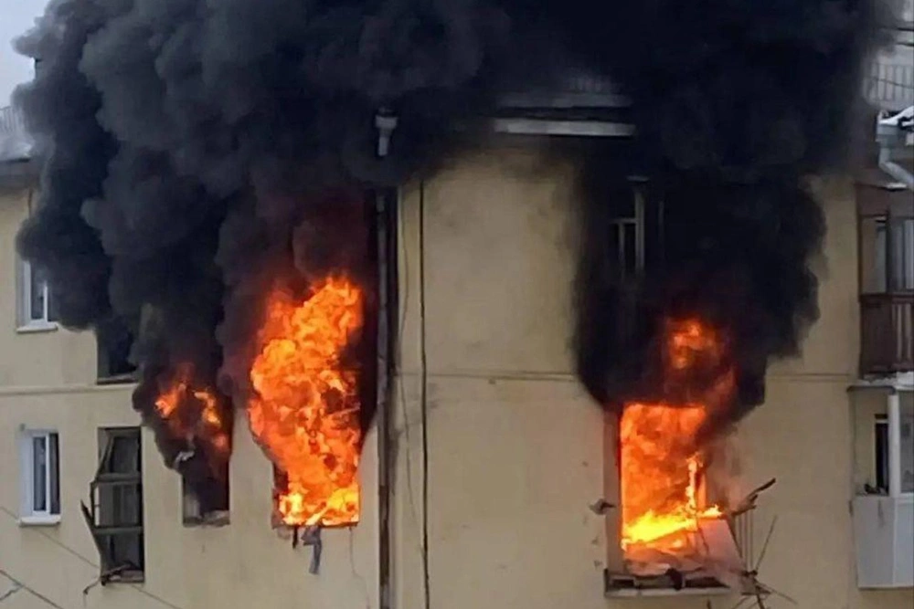 Взрыв газа в Первоуральске