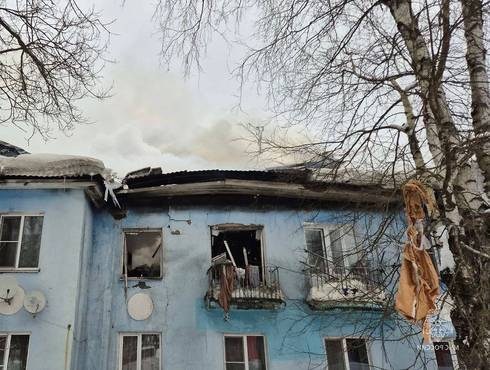 Взрыв газа в Подмосковье