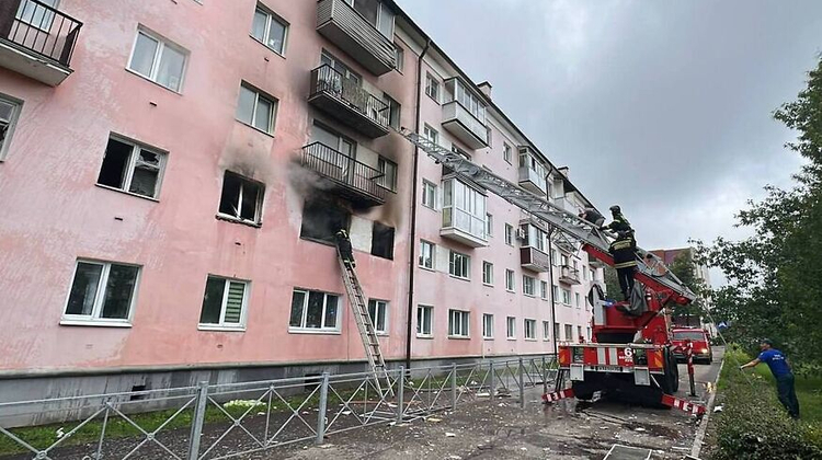 Взрыв газа в Великих Луках