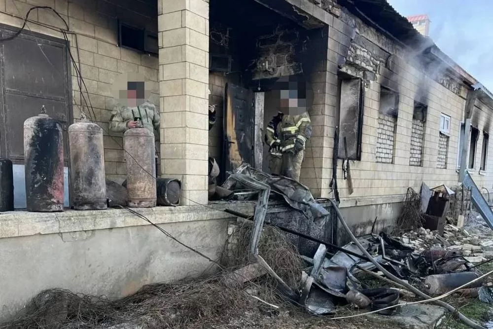 Взрыв газа в Ставропольском кафе