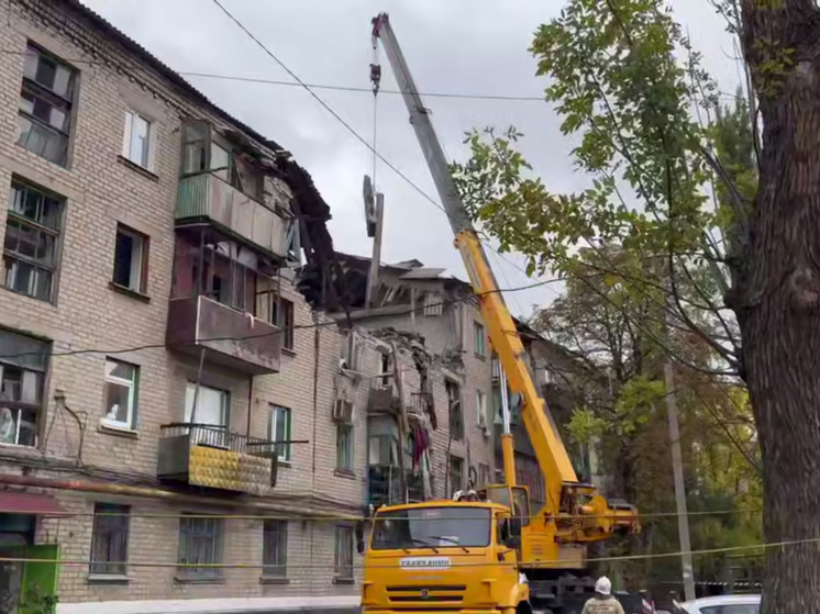 Взрыв бытового газа в ЛНР