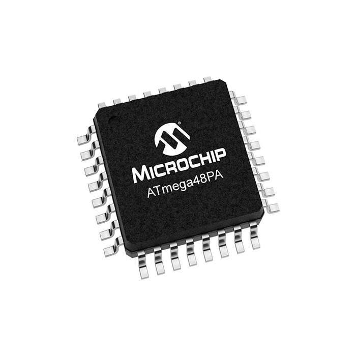 картинка Микроконтроллер ATmega48PA-AU, 5.5 В магазин Одежда+ являющийся официальным дистрибьютором в России 