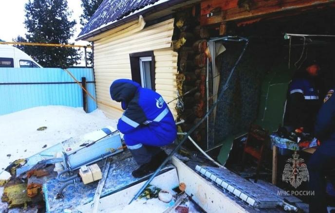 Взрыв газа в частном доме в Тюмени