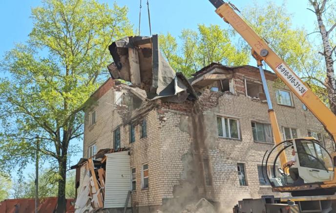 Взрыв газа в Малоярославце Калужской области