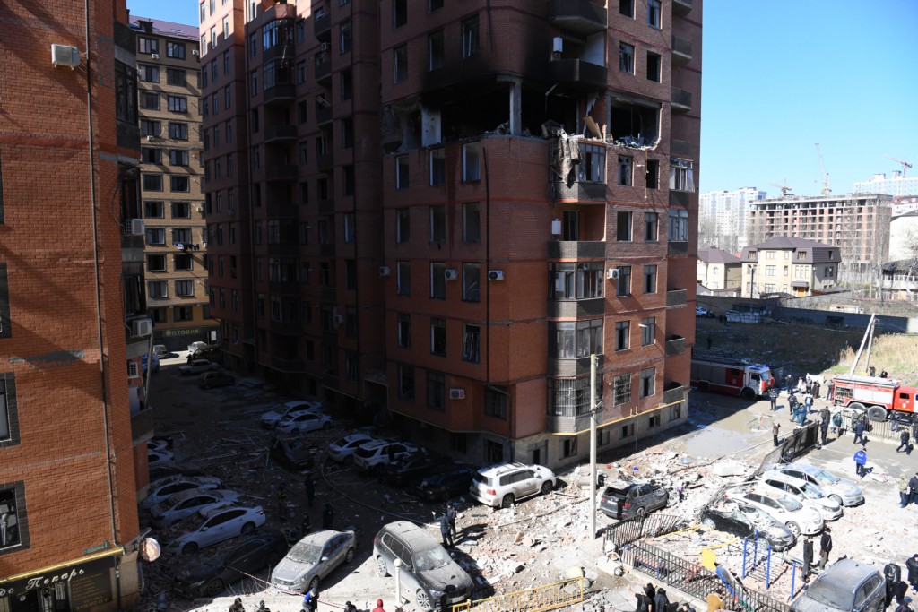 Два взрыва газа в Махачкале